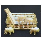 5 Pc Carved Ivory/Bone