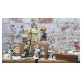 14 Assorted Porcelain Figurers
