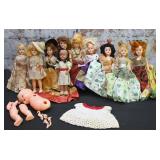 Box Of Dolls & Doll Parts