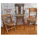 3 Vintage Chairs