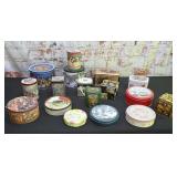 Box Of Vintage Tins