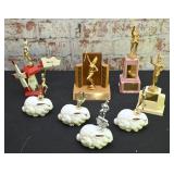 8 Vintage Trophies