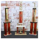 3 Vintage Trophies