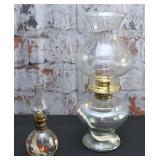 Pair Oil Lamps
