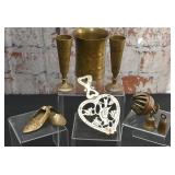 9Pc Vintage Brass