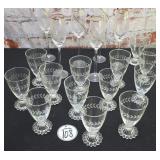 19Pc Vintage Stemware