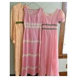3 Vintage Ladies Dresses