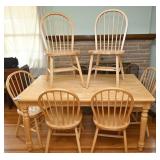 Country Style Pine Dinette Set