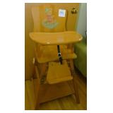 Wood High Chair