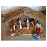 Wood Nativity