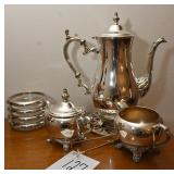F.B Rogers Silver Plated Tea Set