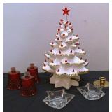 Ceramic Lighted Christmas Tree