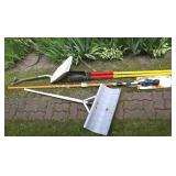 Limb Saw, Post Diger & Shovels