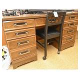 Wooden Desk/ Chair