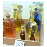 Glass Decanters/Liquor Bottles