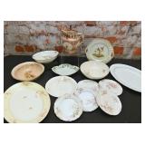 14 Pc Vintage Porcelain