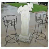 Three piece garden dï¿½cor
