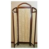 3 Panel Folding Lace Screen