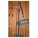 Five piece gardening tools