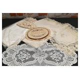Box Of Fancy Lace & Linens