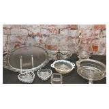 8 Pc Group of Vintage Crystal