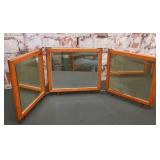 3 Section Victorian Mirror