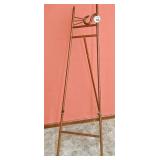 A Victorian Oak Easel