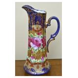 A Large Nipon Porcelain Pitcher