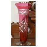 A Cut Glass Vase