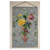 A Stained Glass Wall Plaque