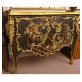 An Italianate Gilt-Decorated Chest