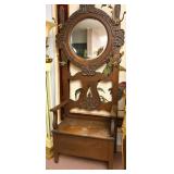 A Victorian Hall Seat