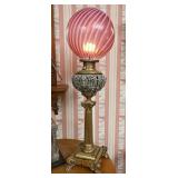 A Victorian Parlor Lamp