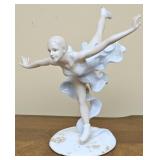 A Valencia Porcelain Figure of Skater