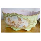 A French Limoges Porcelain Fernery
