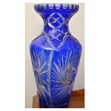A Cut Glass Vase