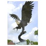An Architectual Bronze Eagle
