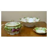 3 PC German Porcelain