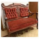 A 5 PC Victorian Parlor Suite