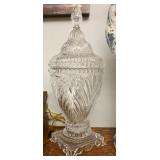 A German Crystal Accent Lamp