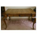 A Fine Oak Library Table