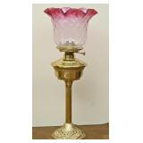 A Victorian Oil Lamp