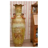 A Large and Impressive Satsuma-style Palace Vase