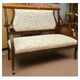 A Victorian Mohogany Settee