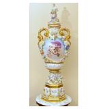 A Large and Impressive Dresden-Style Palace Urn