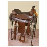 A Custom Western Saddle
