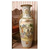 An Oriental-Style Porcelain Palace Vase