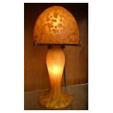 An Art Glass Table Lamp
