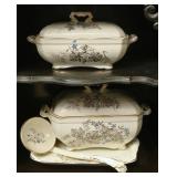 A 4 PC English Iron Stone Set