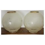 A Pair of Matching Lamp Shades